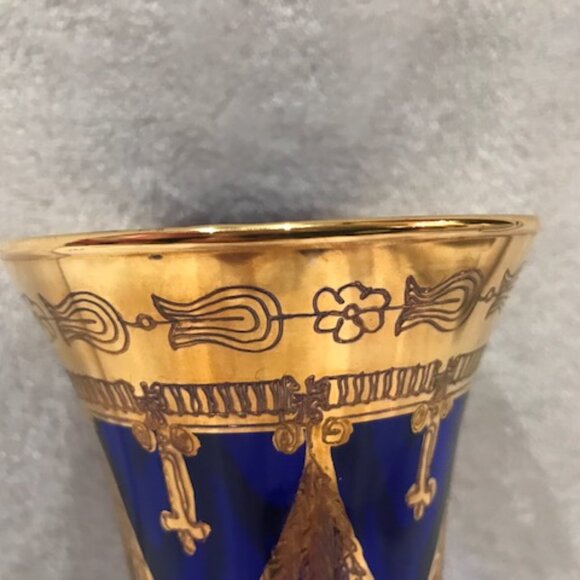 Interglass 24K Gold Italian Glassware - Picture 3 of 6